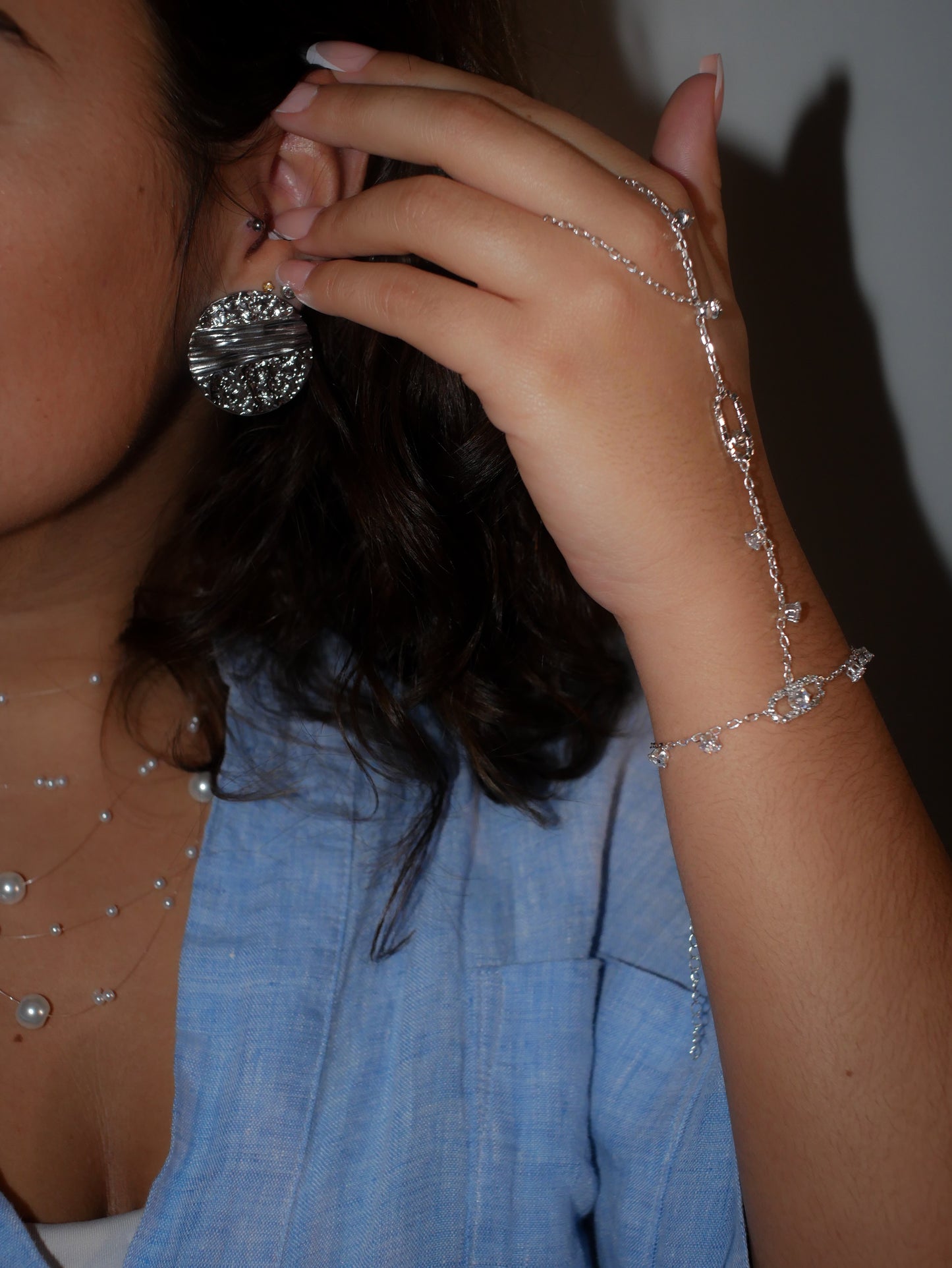 Boucles d‘oreilles rondes Acier inoxydable