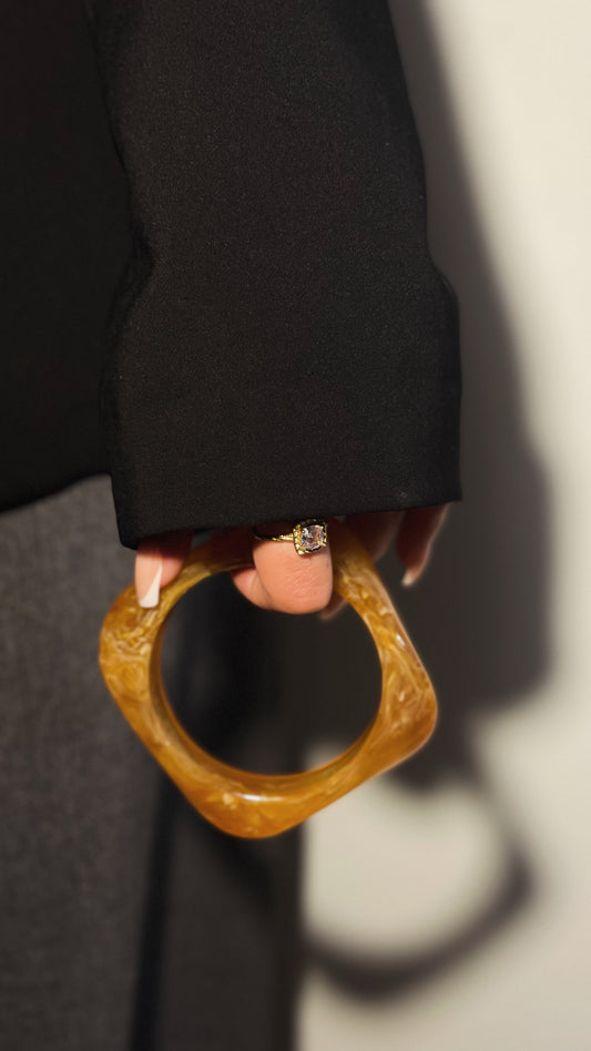 Bracelet résine marbré