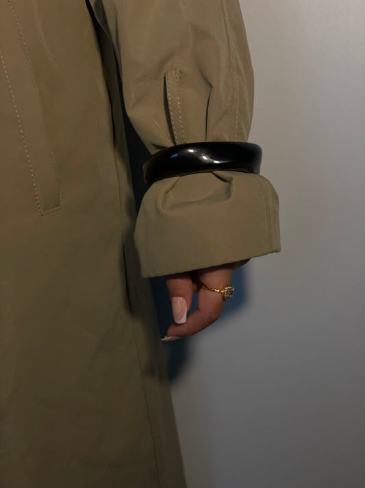 Bracelet résine noir