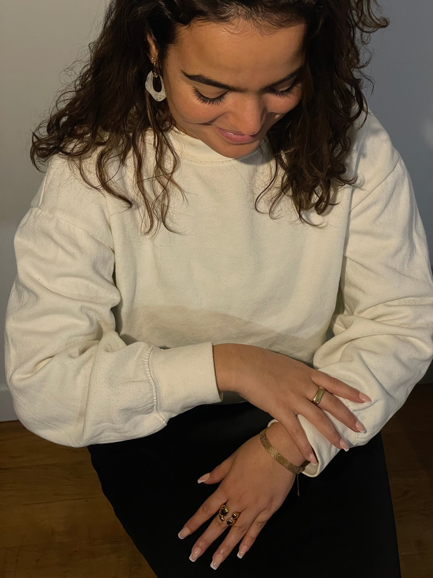 Boucles d’oreilles en résine