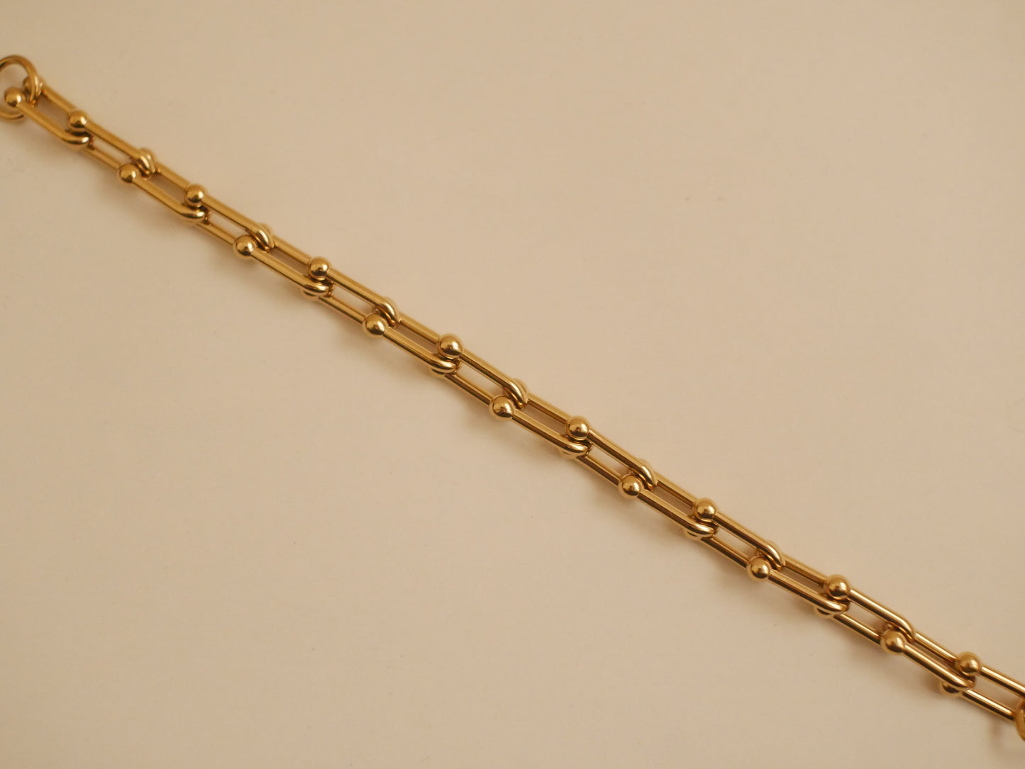 Bracelet Maillons Doré en Acier Inoxydable - LYDIA