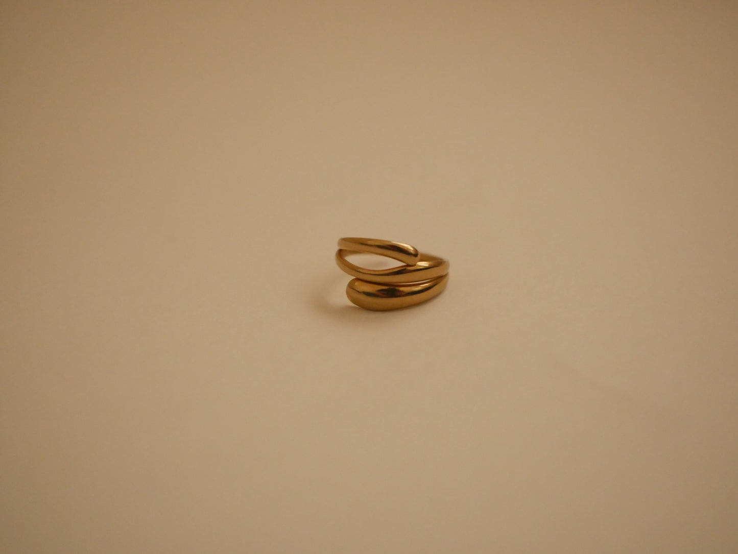 Bague Spirale en Acier inoxydable - LYDIA