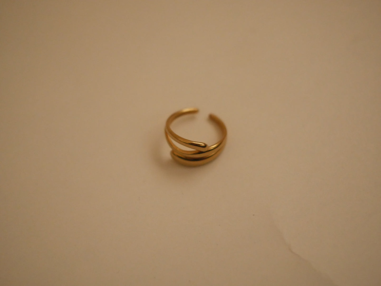 Bague Spirale en Acier inoxydable - LYDIA